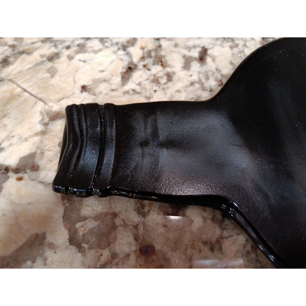 1870 Flat Black Glass Bottle For Displaying Food Serving charcuterie Tray Decor - Picture 13 of 16